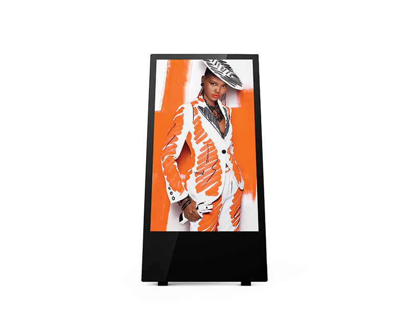 Portable outdoor digital A-board